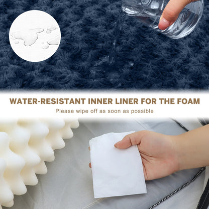 Dog Bed for Large Medium Small Dogs Orthopedic Waterproof Dog Sofa Bed Non Slip Pet Couch with Removable Washable Cover Supportive Foam M to XXL